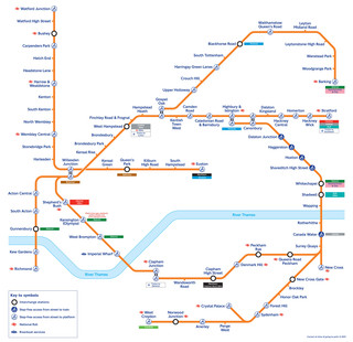 London overground netzplan