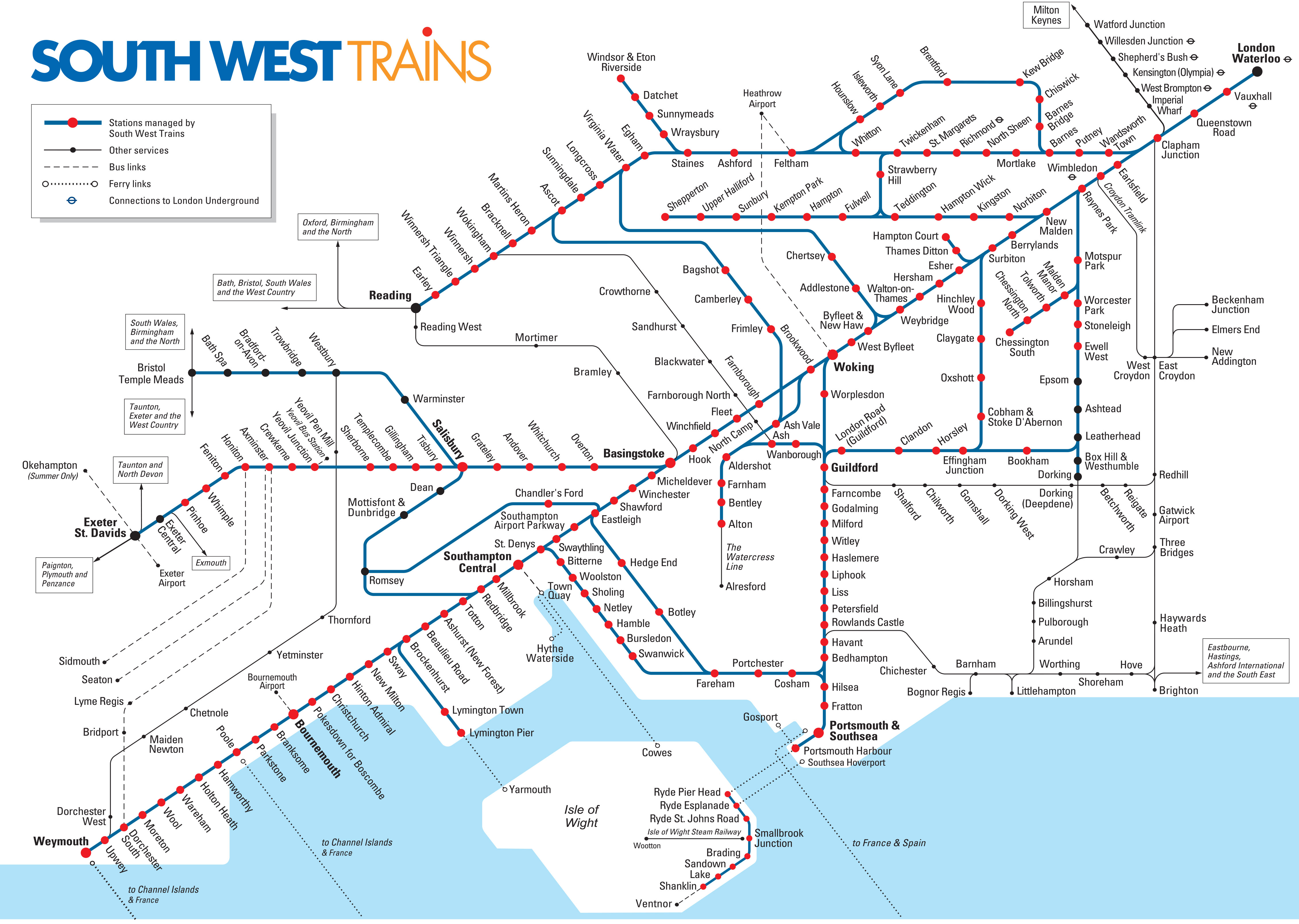 South West Trains Plan 