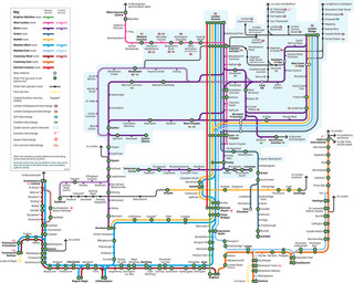 Southern Railway netzplan